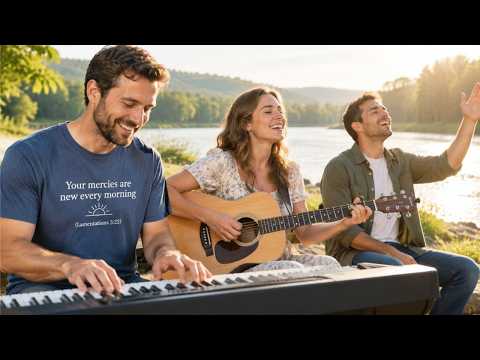 Your mercies are new every morning - Worship song with Lyrics (Lamentations 3:22)
