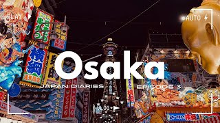 Osaka Travel Vlog 🇯🇵 | Japan Diaries | Dotonbori, Shinsekai, Tenma, Minoh Falls, Katsuo-ji