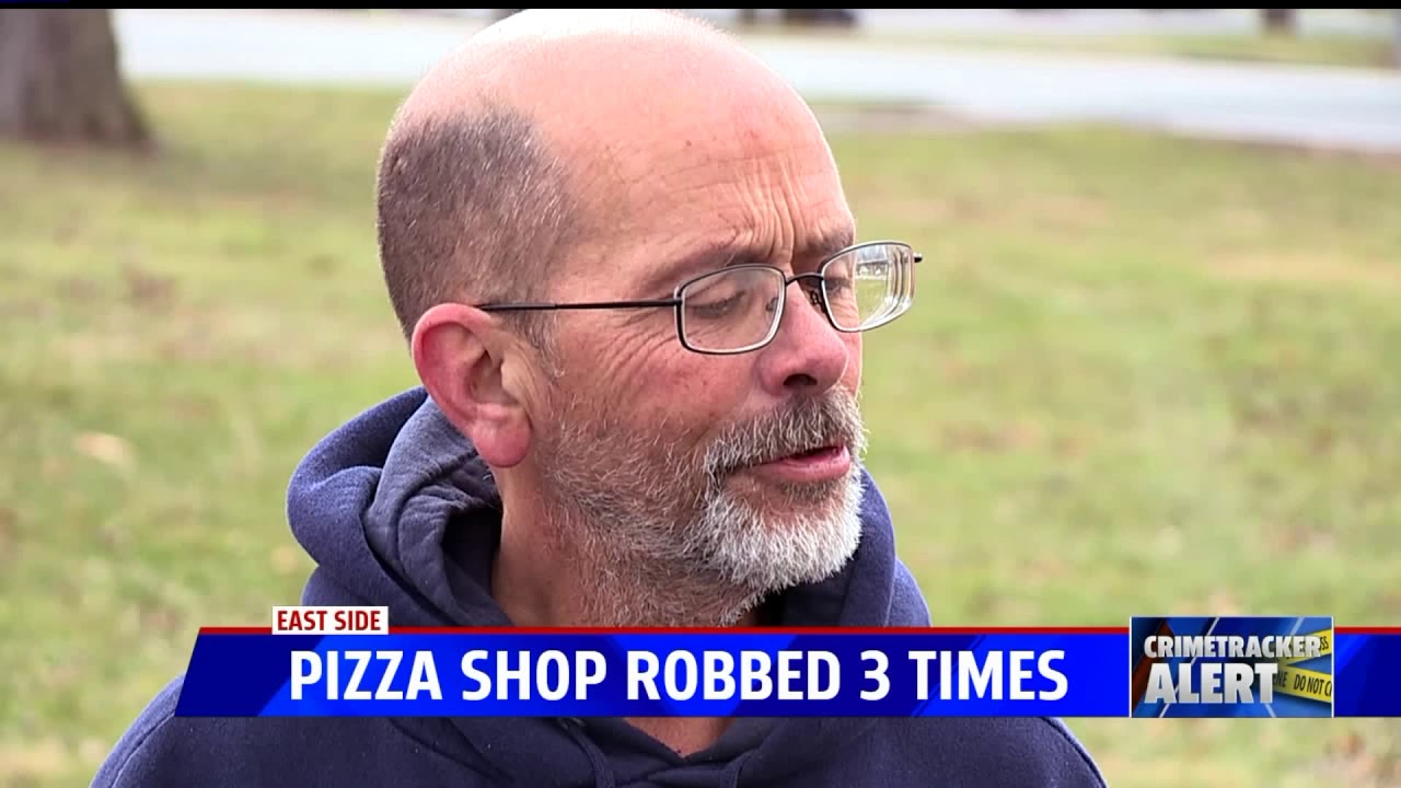Pizza shop releases video of armed robbers