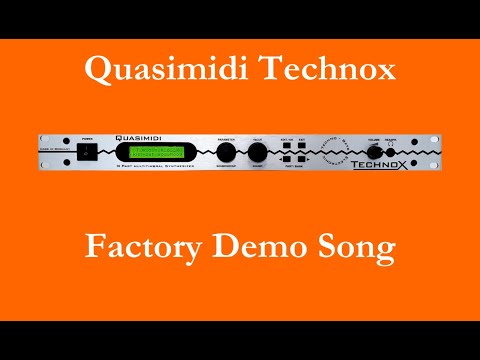 Quasimidi Technox - Factory Demo Song