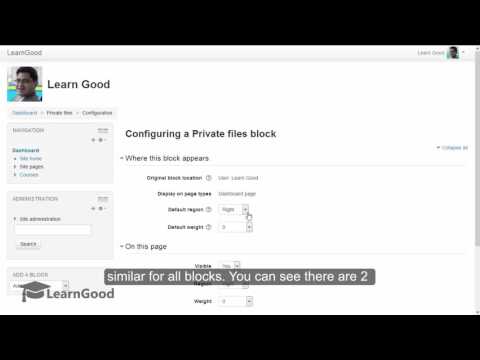 Moodle Administration Tutorial