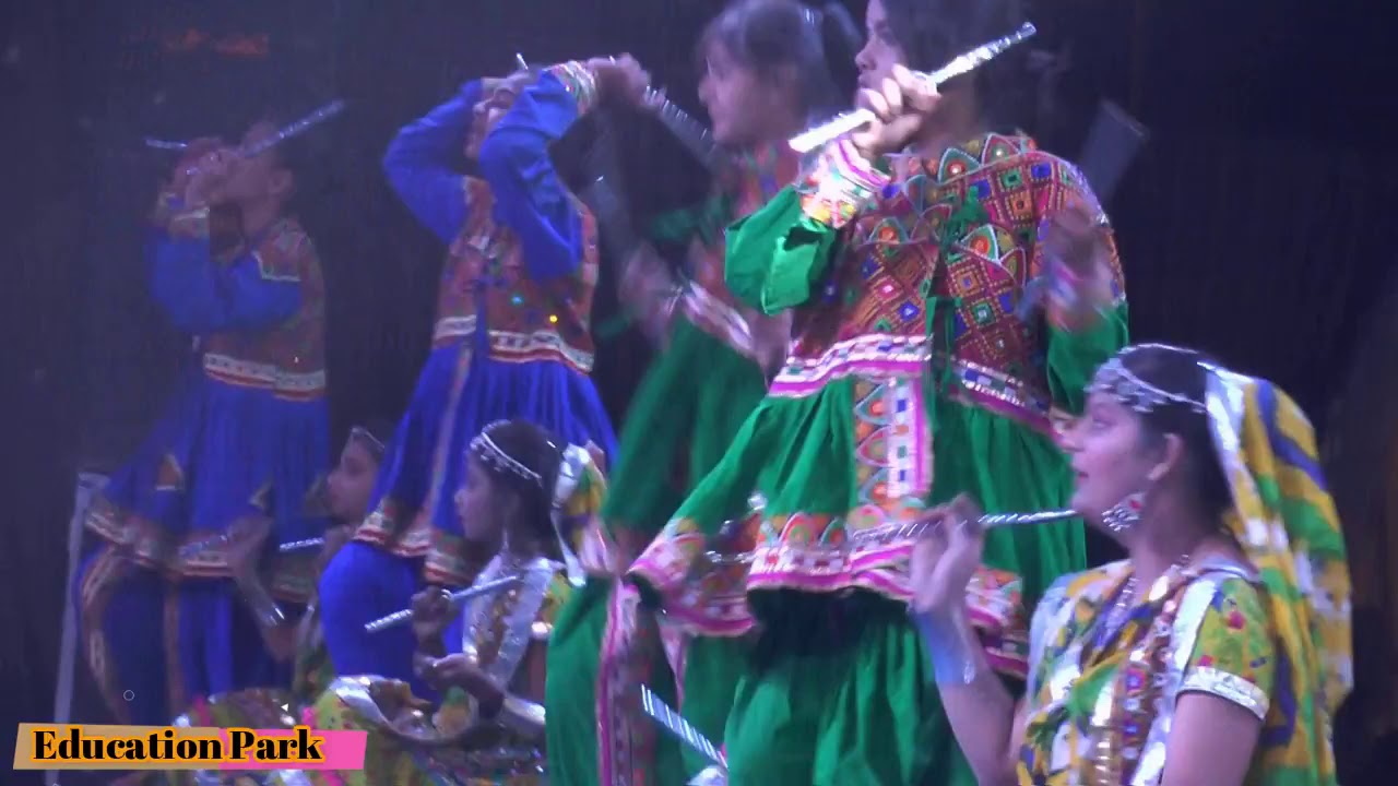 Fantastic ,incredible Gujarati Garba dance performance by Education ...