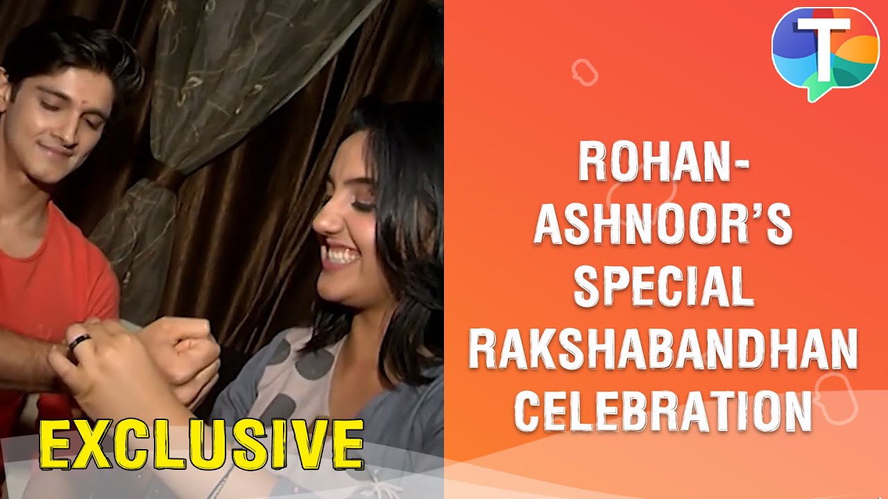 Ashnoor Kaur celebrates Raksha Bandhan with YRKKH co-star Rohan Mehra | Exclusive