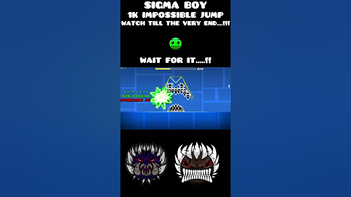 $1,000 SIGMA BOY IMPOSSIBLE JUMP IN GD #geometrydash  #geometrydashlevels  #shortsfeed #gd #shorts