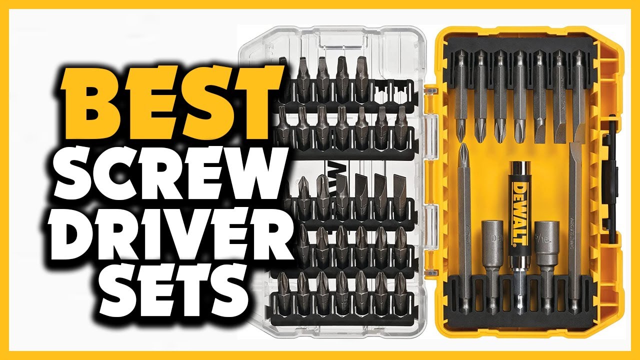 5 Best Screwdriver Sets On The Market Of 2023 YouTube