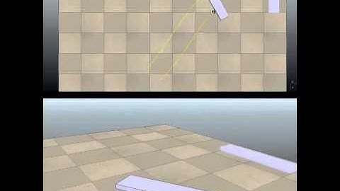 pushing a box with two mobile robots - vrep simulation