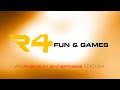 R4 Fun And Games Logo With The Byline 
