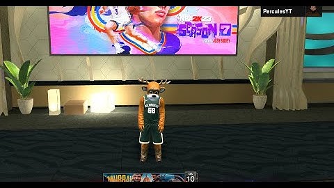 NBA 2K23 LEVEL 40 BUCKS MASCOT WITH 2K DASH GLITCH WITH SAVE WIZARD FILES MASCOT