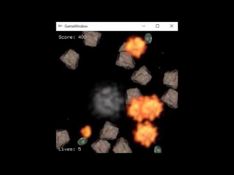 Asteroids Game Demo