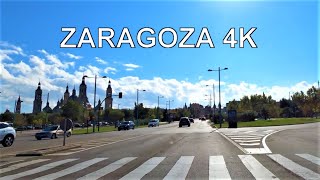 Zaragoza (Aragon, Spain) Driving Tour 4K Scenic Drive