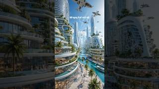 🔥 “This Futuristic Snow City Looks Like a Hollywood Movie ❄️🏙️#AIWorld #FutureCity #AICity #Scifi