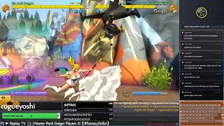 FS ➤ Replay TV 📺 | Master-Rank Geiger Players ⚙【#FantasyStrike】