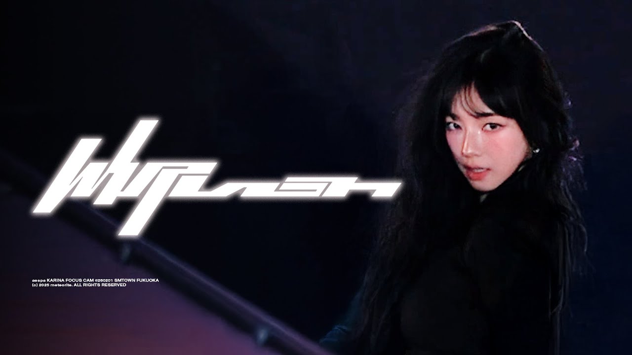 (4K)(fancam)260201 aespa Karina 에스파 카리나 -Whiplash 직캠 fancam@SMTOWN FUKUOKA