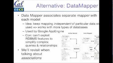 SaaS. 2.6 - Models, Databases and ActiveRecord