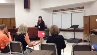 Sophie Klomparens NITOC 2015 Mars Hill Finals