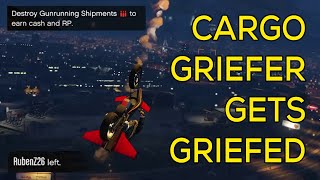 I couldn't let him grief cargo on my watch - GTA Online