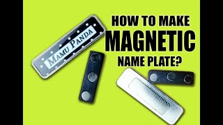 Details MAGNETIC NAME TAG/PLATE/EXTRA INCOME FOR OFW News