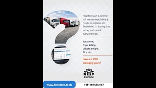 Try Fleetable - answer to all your problems