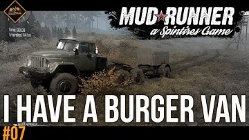 Colonel Burger Van Driver | Spintires Mudrunner co-op multiplayer gameplay #7