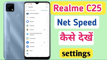 Realme c25 net speed setting/realme c25 data speed show/relame c25 network speed shkw setting