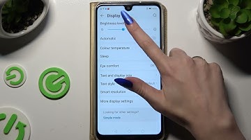 HONOR 8X MAX: How to Turn On/Off Auto-Brightness | Adjust Screen Brightness Settings