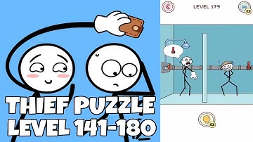 Thief Puzzle Level 141-180 Walkthrough | WEEGOON