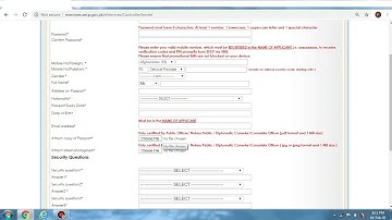 SECP eservices signup foreign users