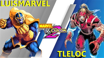 MvC2 Mvci Umvc3 Luismarvel83 vs Tleloc (Low Tiers) (PSN PS3)