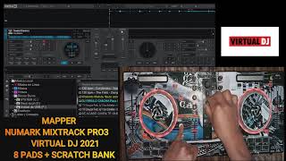 Numark Mixtrack PRO 3 Virtual DJ 2021 (Custom Windows Mapping) (by Carlos Guachamin DJ) Numark Mixtrack PRO 3 Virtual DJ 2021 (Custom Windows Mapping) (by Carlos Guachamin DJ)