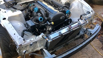 How to make a custom removable core support S13! (1JZ BUILD PART 4)