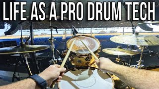 Pov Life On The Road As A Professional Drum Tech