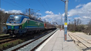 БВ 3623 София-Бургас с локомотив 80052 Цар Иван Асен II транзит през Подуяне Разпр.ср.р. с поздрав