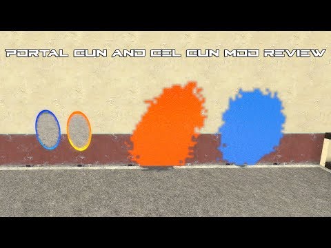 Portal gun and Gel Gun mod review