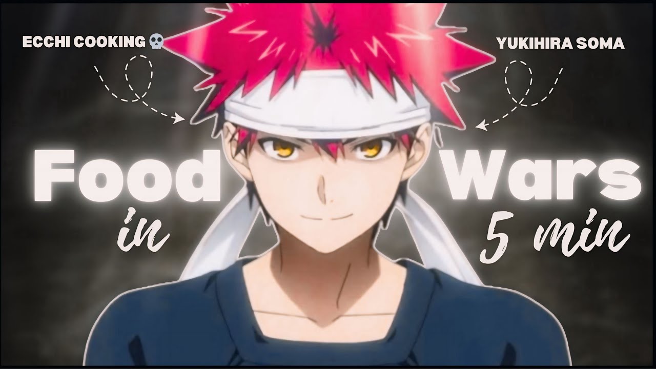 This Anime Shows Pleasure Of Cooking 🥘 In Ecchi Way 💀 - Food Wars Anime Hindi Review