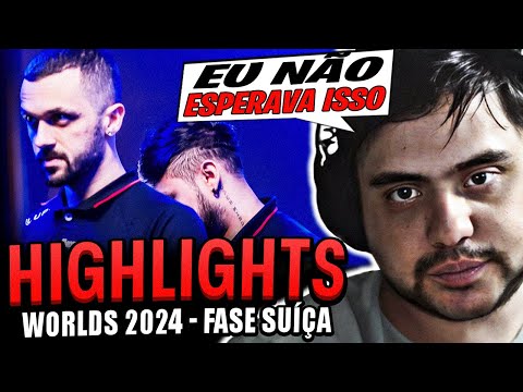 HIGHLIGHTS DO WORLDS 2024 - PAIN GAMING x TEAM LIQUID - FASE SUÍÇA - DIA 5 | OS LIÕES DO RIFT