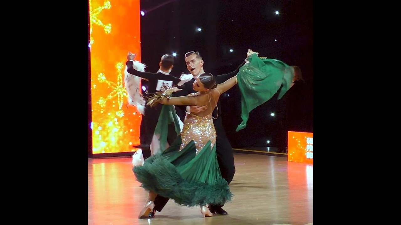 Квикстеп. Молодежь St (Open) финал. Belarus Open Cup 2024 / спортивные бальные танцы