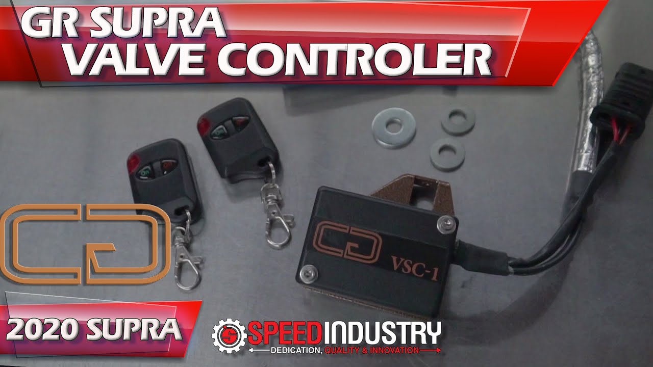 Valve Control your GR Supra Exhaust w/ CG Precision VSC1 YouTube