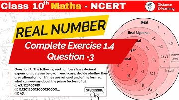 Class 10 Maths | Chapter 1 | Exercise 1.4 Q3 | Real Numbers | NCERT