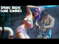Resident evil 3 remake  spring break gone zombies  jill and carlos beach gals