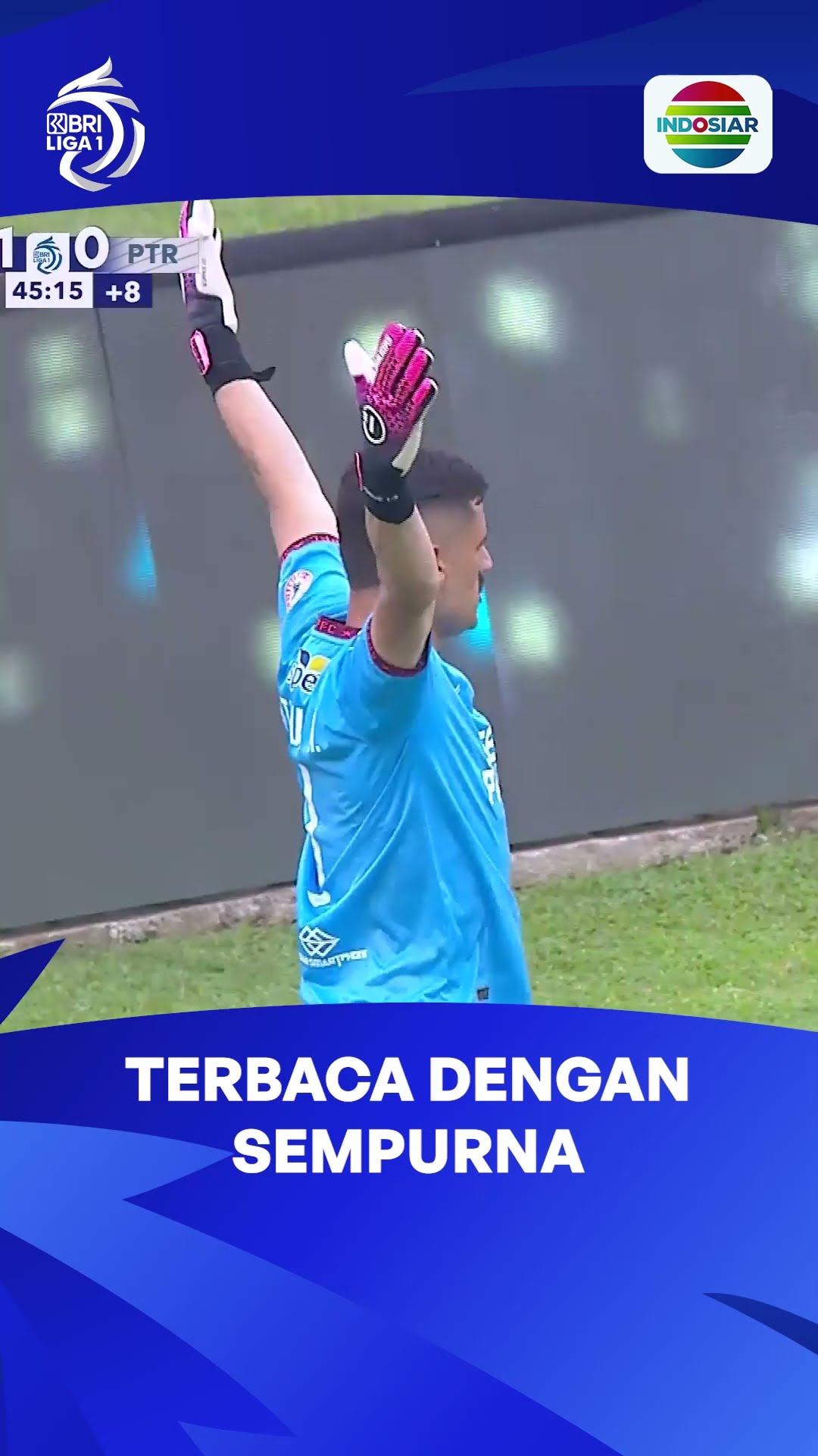 Peluang emas Persita buat menyamakan kedudukan digagalkan Arthur.#shorts #liga1