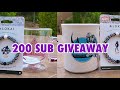 200 SUBSCRIBER GIVEAWAY DAY!! + Theme Park Talk