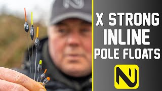 ⚫🟡 X-STRONG INLINE POLE FLOATS | The next generation of pole float design ⚫🟡