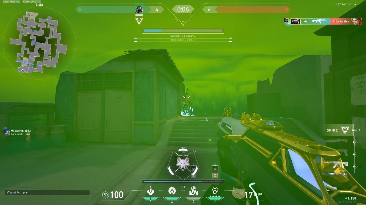 Another Viper ULT Glitch Victim on SPLIT | VALORANT