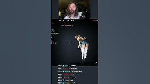 Thumbnail of Asmongold checks out... something. #asmongold #shorts