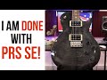 PRS SE Mark Tremonti - It could’ve been a really great guitar...