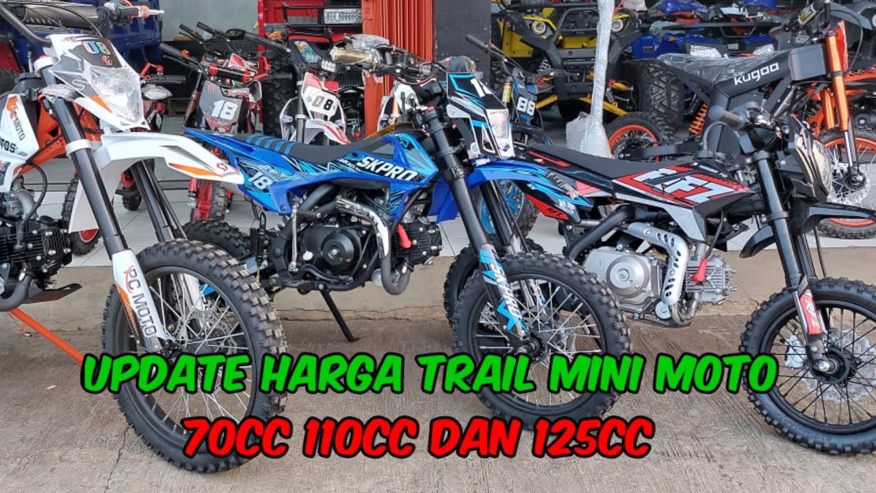 UPDATE HARGA TRAIL MINI MOTO 2024