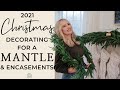 CHRISTMAS DECORATING | Tips for a Fireplace Mantle and Doorway Encasements | Kinwoven Christmas