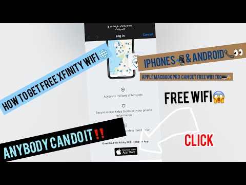 How To Get Free Xfinity WifI??? (iPhones , Androids & computers)