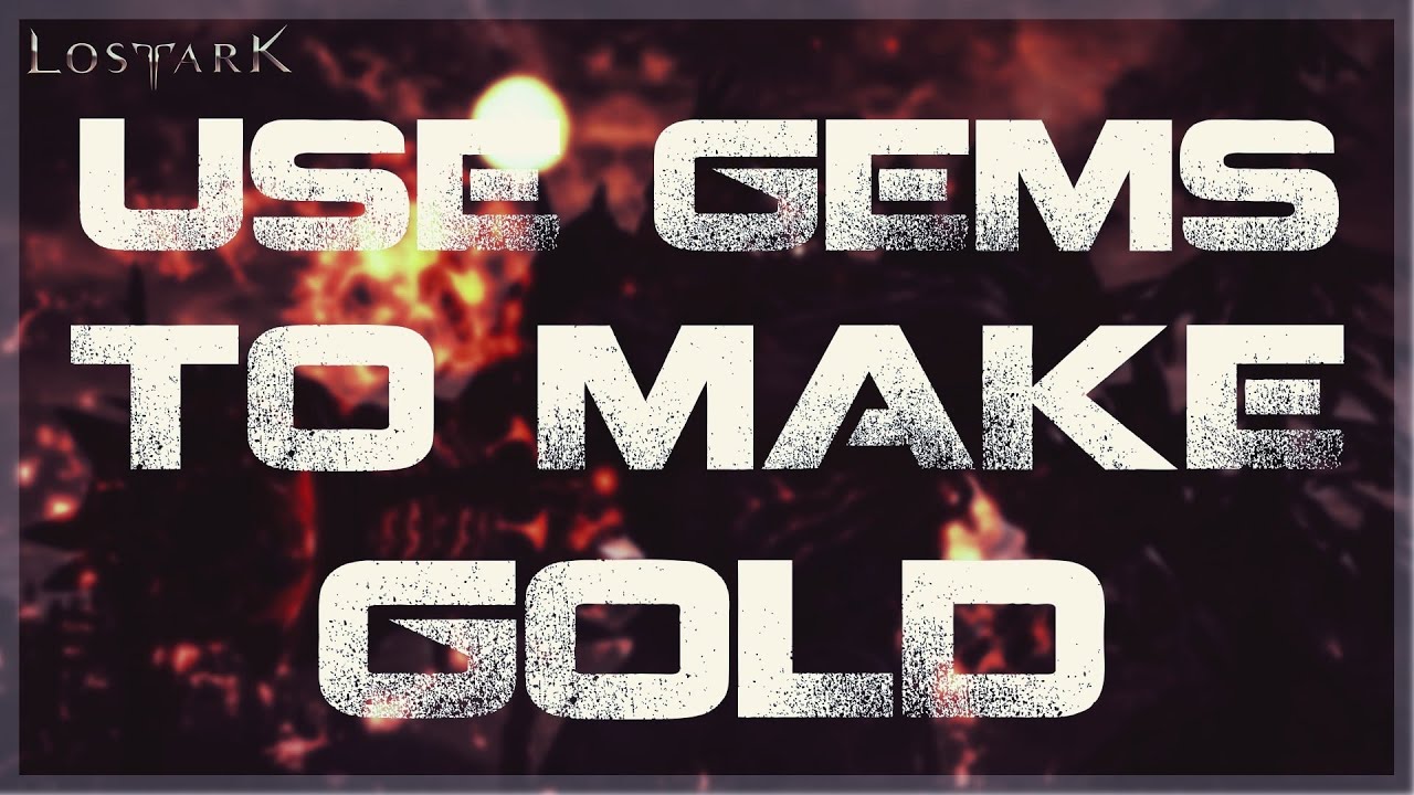 LOST ARK - Use this GEM trick to make INSANE GOLD