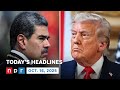 Maduro Calls For Peace As Trump Orders CIA To Venezuela | NPR News Now